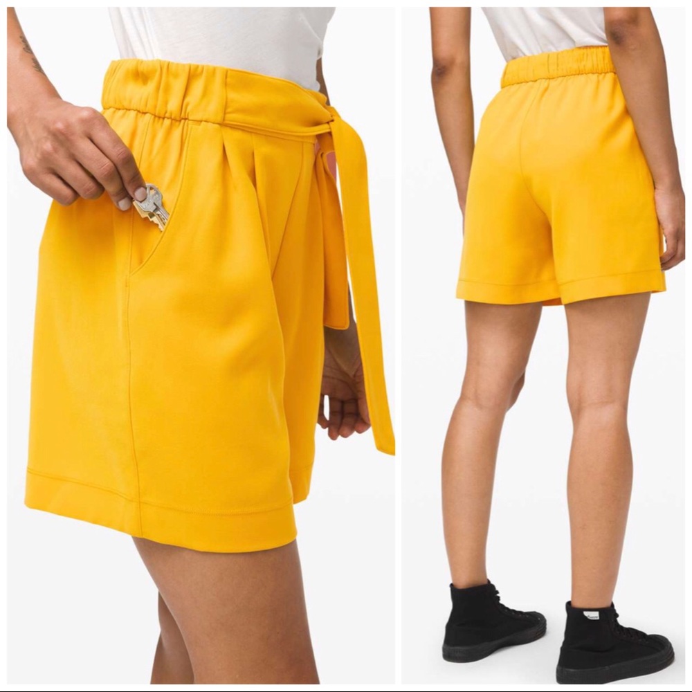Lululemon NWOT Noir Short 5.5” Honeycomb, 8